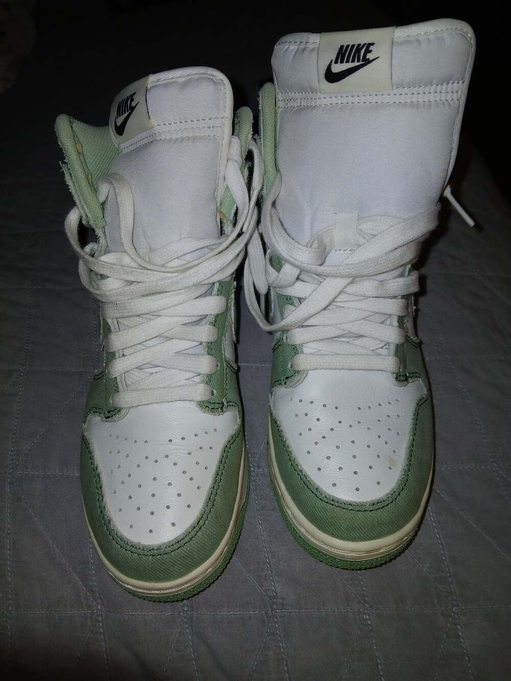 Nike Dunk High Retro SE 'Certified Fresh' Sail/Light Green Size 10.5